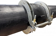 Использование устройства для надвижения электросварных фитингов на пластиковые трубы ПНДело УНЭФ-400 Использование устройства для надвижения электросварных фитингов на пластиковые трубы ПНДело УНЭФ-400